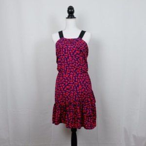 Sandro Paris Geometric Abstract Print Mini Dress